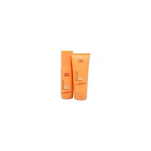 Kit Wella Nutri Enrich: Shampoo e Condicionador Mini – Cuidado Intensivo para Cabelos