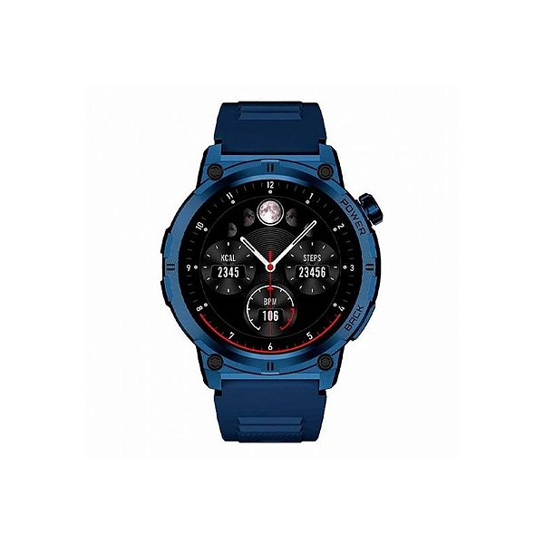 Relógio Inteligente FTX R20-BB Azul - Tecnologia e Estilo para o Seu Dia a Dia