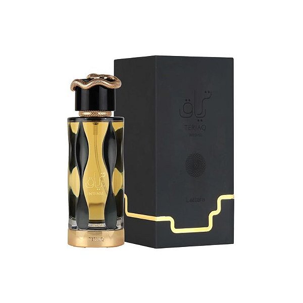Perfume Lattafa Teriaq Intense EDP Unissex 100ML - Elegância e Sofisticação