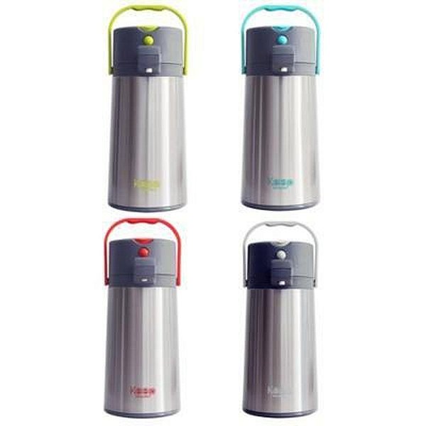 Garrafa Térmica de Aço Inox 1,9 Litros - Isolamento Térmico Eficiente