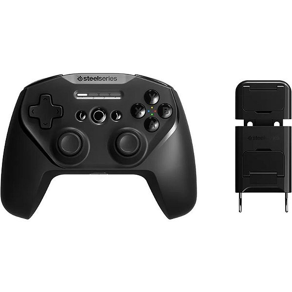 Controle Bluetooth SteelSeries Stratus+ para Android - Preto