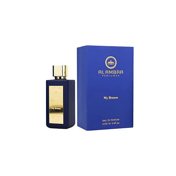 Perfume Al Ambra MY Breeze - Eau de Parfum Unissex 100ML - Fragrância Refrescante
