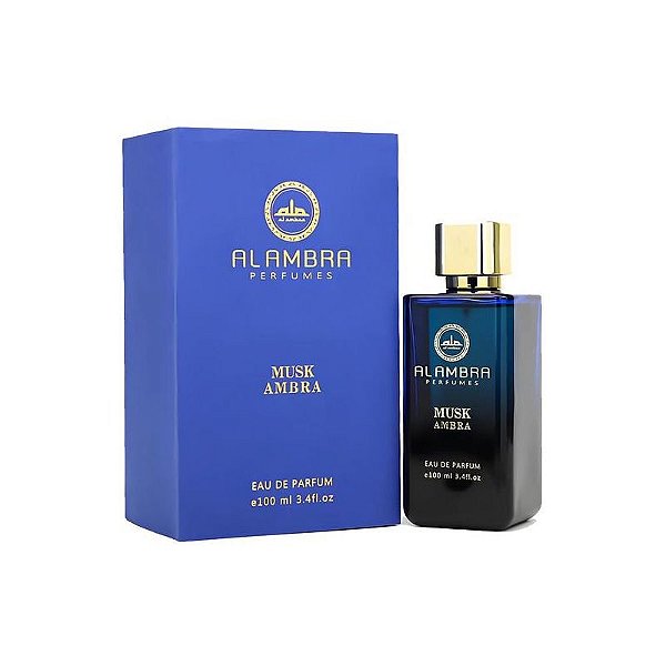 Perfume Al Ambra Musk Ambra - Eau de Parfum Unissex 100ML - Atraente e Sofisticado