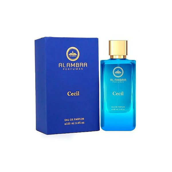 Perfume Al Ambra Cecil - Eau de Parfum Unissex 100ML - Elegância Distinta