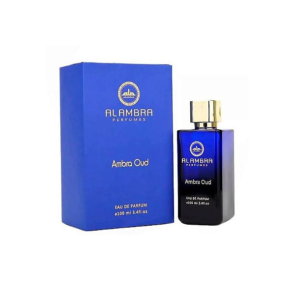 Perfume Al Ambra Ambra Oud - Eau de Parfum Unissex 100ML - Elegância Intensa