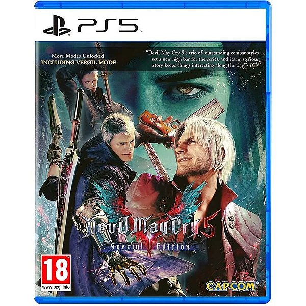 Edição Especial Devil May Cry 5 - PS5