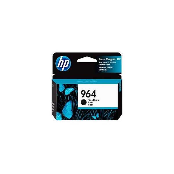 Cartucho Original Hp 964 Preto Standard - Referência 3Ja53Al