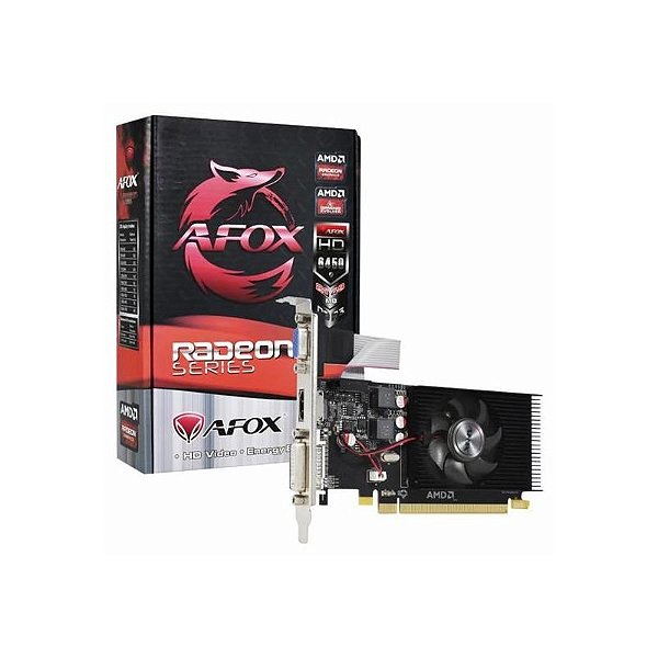 Placa De Vídeo Hd6450 2Gb Afox Ddr3 Radeon Af6450 2048D3L5