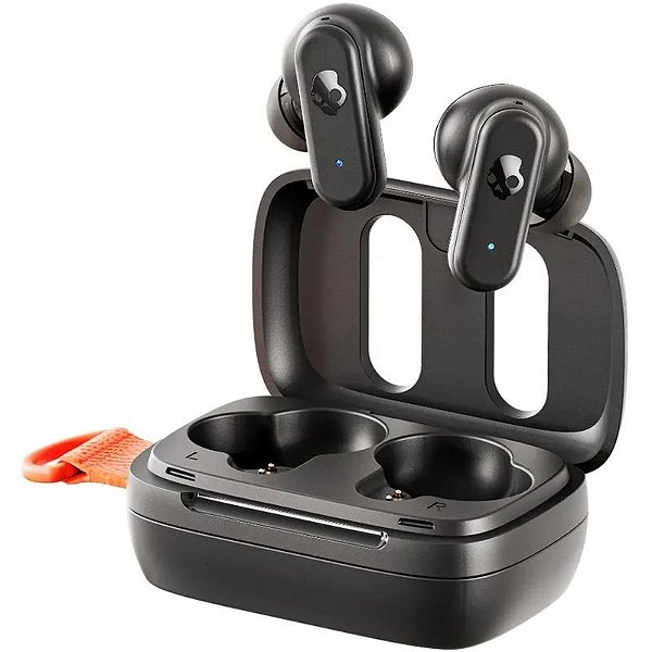 Fone de Ouvido Sem Fio Skullcandy Dime 3 - Preto Verdadeiro S2DCW-R740
