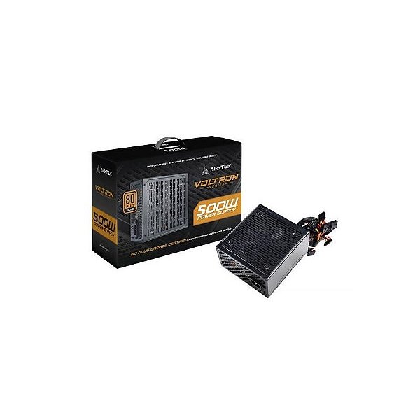 Fonte ATX Arktek 500W 80 Plus Bronze - Eficiência e Potência para seu PC
