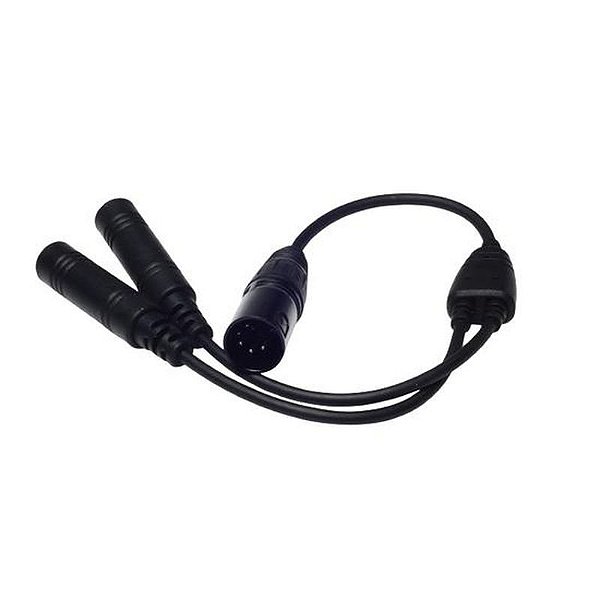 Adaptador de Cabo para Headset Duplo para XLR/5 Pinos/Airbus