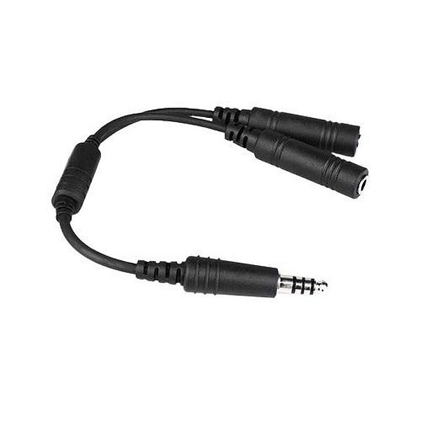 Adaptador de Cabo de Headset Dual Plug para U174