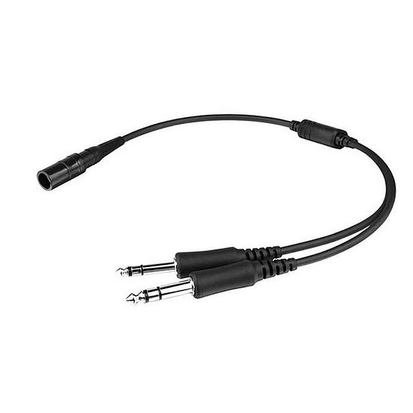 Adaptador de Cabo de Headset 6PIN para Conexão Dupla