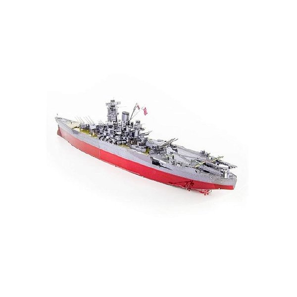 Modelo em Metal ICX117 do Navio Yamato - Fascinations Inc