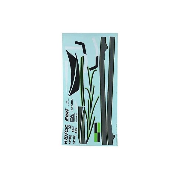 Decalques Esportivos Efl7585 Havoc Xe 80Mm Para Aeronaves Edf