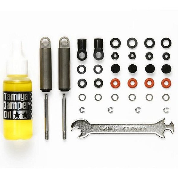 Kit de Amortecedores de Óleo em Alumínio Tamiya Acc 56515 (2 Unidades)