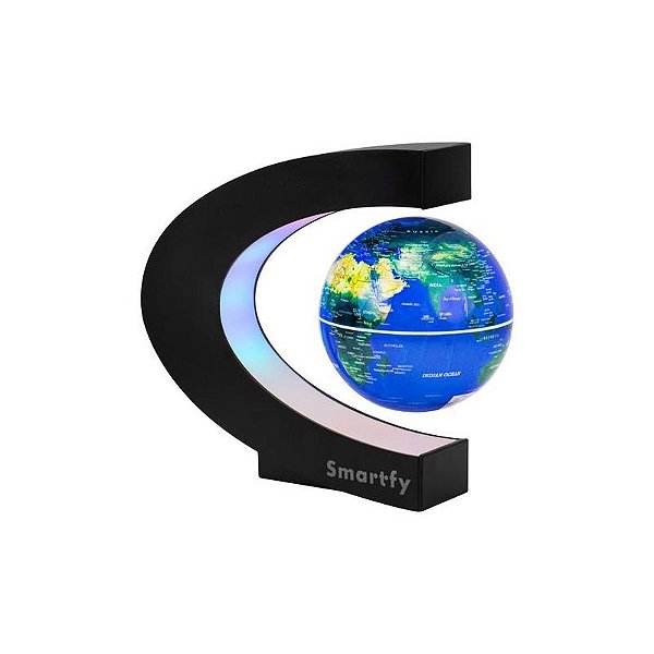 Esfera de Levitação Smartfy GB02B LED Azul - 10,6cm - Bivolt