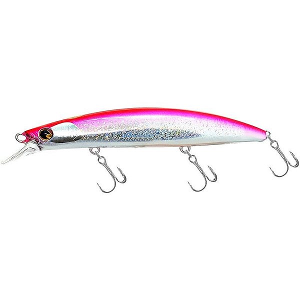 Isca Artificial Shimano Nessa Hirame Minnow Iii 125F Om125Me020 Pinksilver