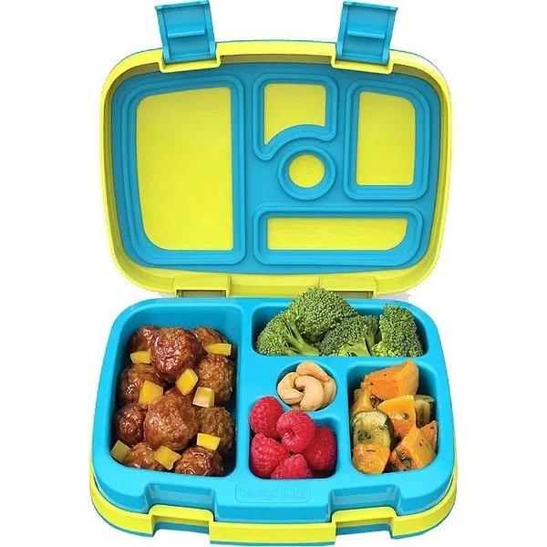 Lancheira Bentgo Infantil Brilhante - Amarelo Cítrico