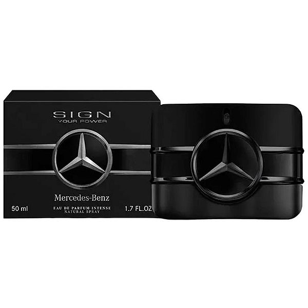 Perfume Mercedes-Benz Sign Your Power Intense EDP 50mL - Masculino - Fragrância Intensa e Sofisticada