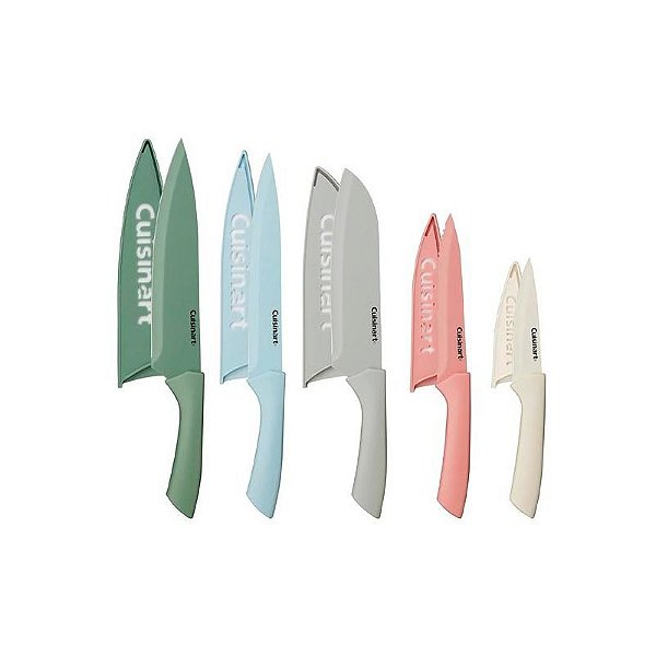 Jogo De Facas Cuisinart C55 10Pcer Cerâmica 10 Peças