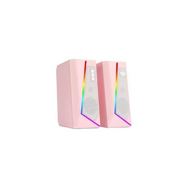 Alto-Falante Redragon Anvil Gs520P Rgb Rosa