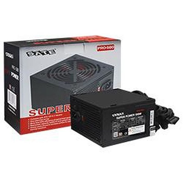 Fonte De Alimentação Satellite Pro-580 - 500W Atx Real Ideal Para Alto Desempenho