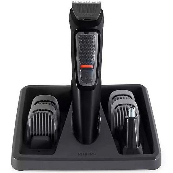 Aparador de Pelos Philips 3000 MG3711/15 6 em 1 - Bivolt, Preto e Eficiente