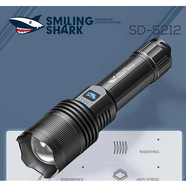 Lanterna LED Tubarão Sorridente SD-5212
