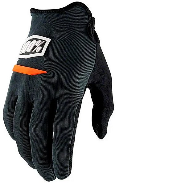 Luvas De Moto Ridecamp 100% - Tamanho M - Cor Carvão 10008-052-11