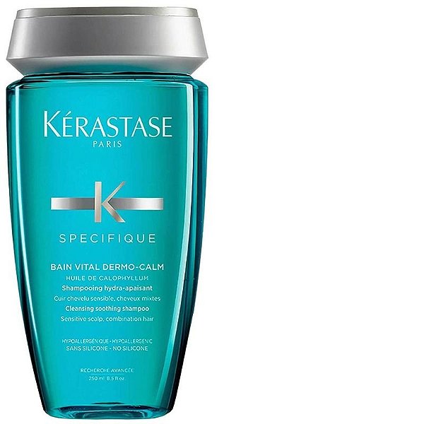 Shampoo Kérastase K Specifique Bain Vital Dermo-Calm 250Ml - Cuidado Delicado Para O Couro Cabeludo
