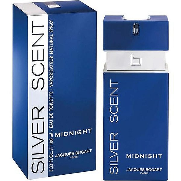 Perfume Jacques Bogart Silver Scent Midnight Eau De Toilette Masculino 100Ml