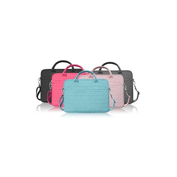 Estojo Slim Wiwu Cosmo para Notebook 13 - Disponível nas Cores Preta, Rosa, Verde e Cinza