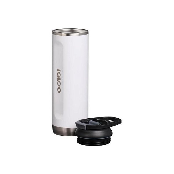 Garrafa Térmica Igloo 600ML Aço Inox - Branca