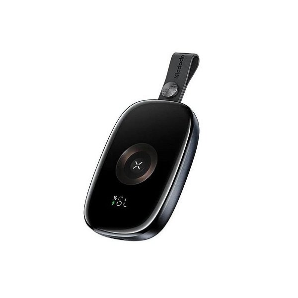 Carregador Portátil Magnético Sem Fio Mcdodo MC-5230 1200mAh 2.5W - Cor Preta