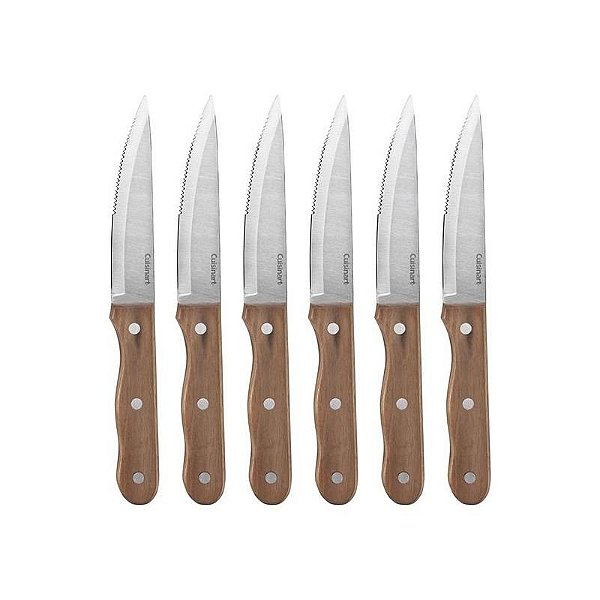Conjunto de Facas para Churrasco Cuisinart C55W-S6STK - 6 Peças de Alta Qualidade