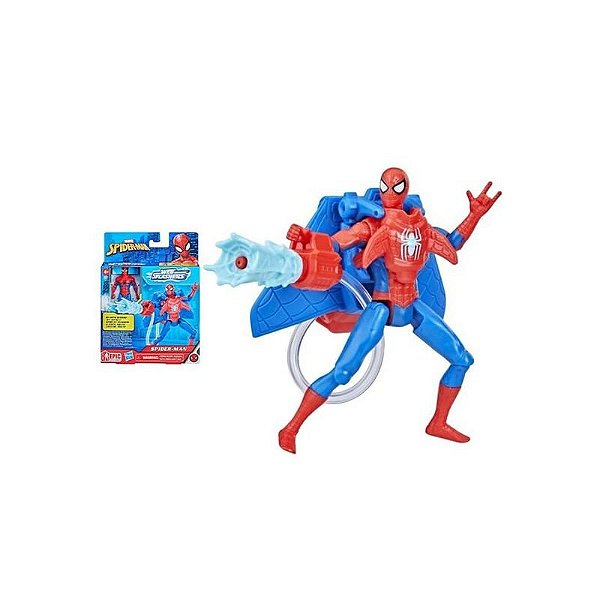 Figura Marvel Hasbro Spider-Man 4IN Lançador de Água Web Splashers