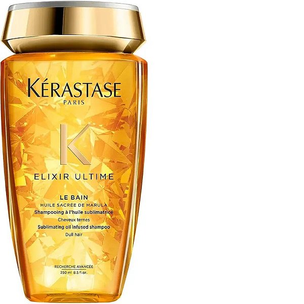 Shampoo Kérastase Elixir Ultime Le Bain - 250Ml Para Cabelos Radiantes
