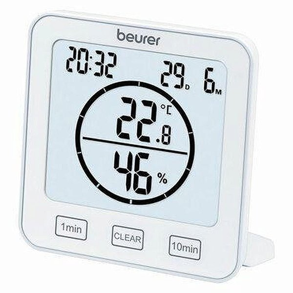 Higrômetro Digital Beurer HM22: Monitoramento Preciso de Umidade e Temperatura