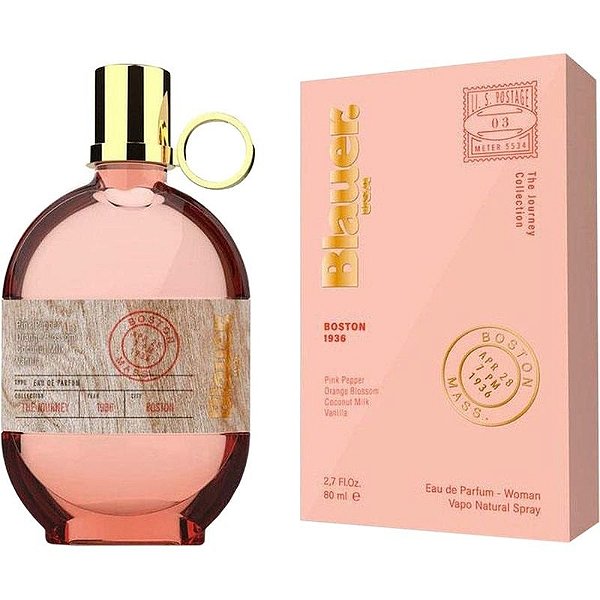 Perfume Feminino Blauer The Journey Boston 1936 Edp 80ml