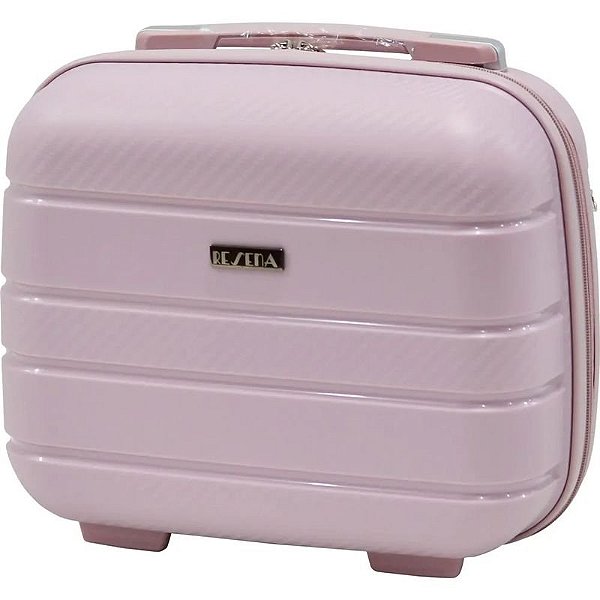 Estojo de Maquiagem Rosa Resena RP1905