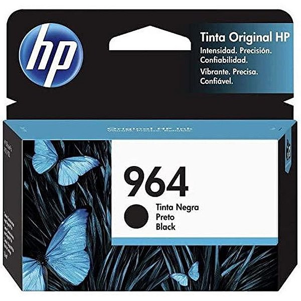Tinta Hp 3Ja53Al 964 Preto