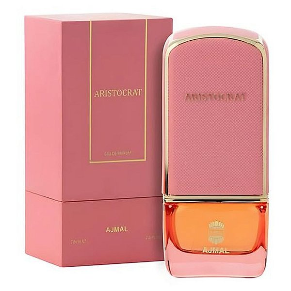 Perfume Feminino Ajmal Aristocrat Rose 75 ML - Elegância Floral em Eau de Parfum