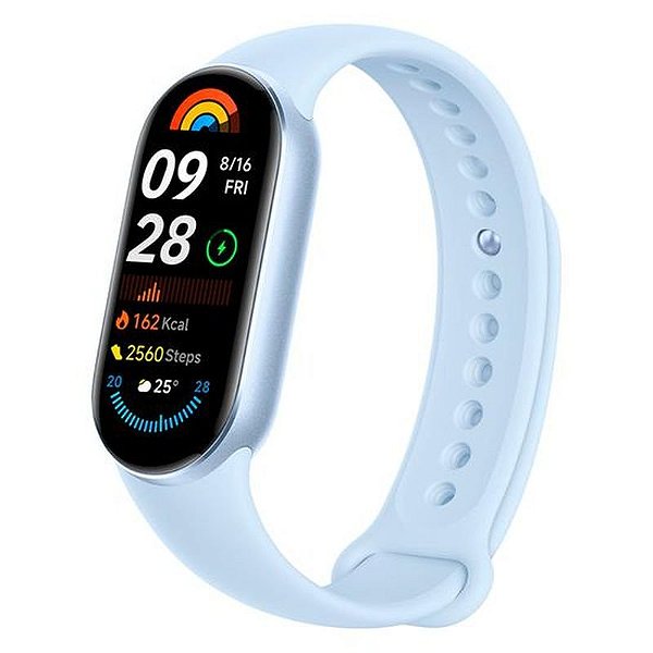 Pulseira Inteligente Xiaomi Mi Band 9 - Monitoramento de Saúde e Fitness - Azul