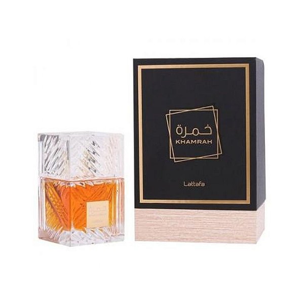 Perfume Unissex Lattafa Khamrah Eau de Parfum 100ML - Elegância e Sofisticação