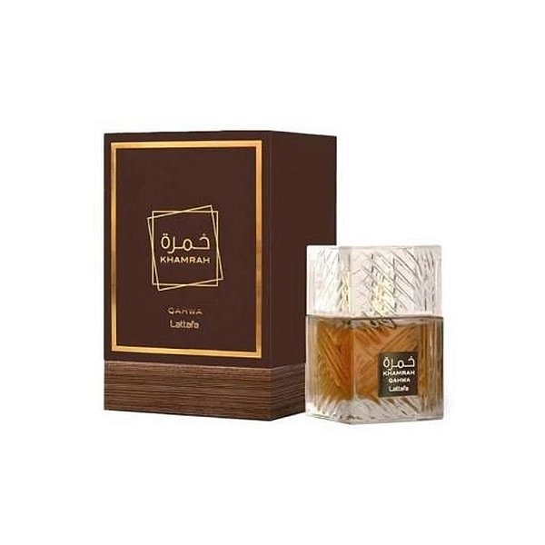 Perfume Lattafa Khamrah Qahwa EDP 100ML - Elegância e Sofisticação em Cada Spray