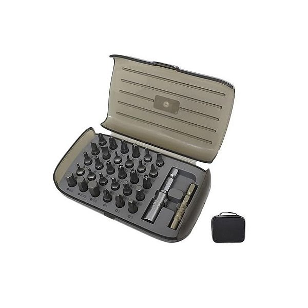 Conjunto de Chaves de Fenda Elétrico Sem Fio Sate A-KS354 - 35 Peças