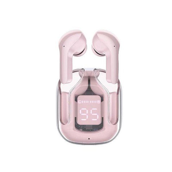Fones Bluetooth Acefast T6 Rosa Lotus com Qualidade Premium