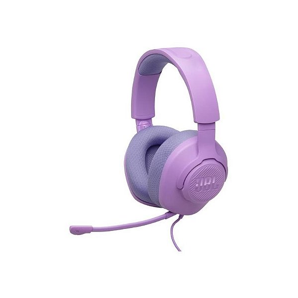 Fone de Ouvido JBL Quantum 100 M2 - Roxo com ANC e Cancelamento de Ruído
