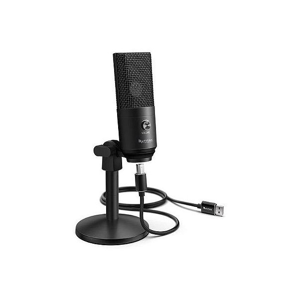 Microfone Condensador USB Fifine K670 - Preto